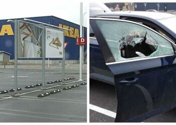 Policija: Tiek izskatīta iespējamība, ka laupītāji “IKEA” stāvlaukumā varētu būt pametuši valsti