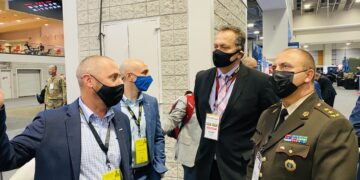 Latvijas aizsardzības industrijas delegācija viesojās  ASV armijas gada sapulcē un izstādē “AUSA 2021”