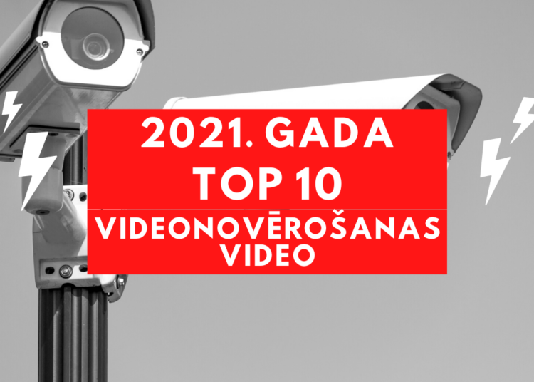 2021. gada TOP 10 videonovērošanas kamerās noķertie kadri
