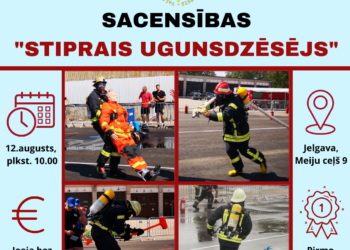 Piektdien Jelgavā norisināsies sacensības „Stiprais ugunsdzēsējs” Piektdien Jelgavā norisināsies sacensības „Stiprais ugunsdzēsējs”