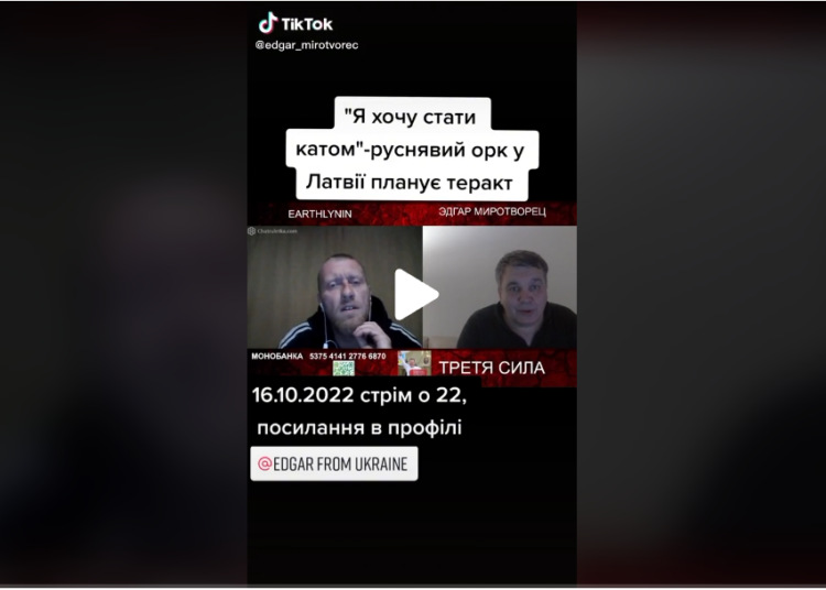 VDD aizturējis vēlvienu prokrievisko agresoru, kurš interneta video izteicis vēlmi veikt uzbrukumus Ukrainas atbalstītājiem