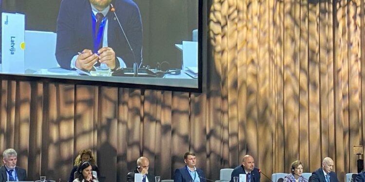 M.Baltmanis sanāksmē; Foto: VUGD