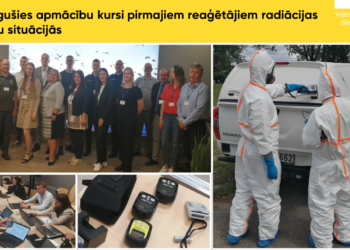 Noslēgušies apmācību kursi pirmajiem reaģētājiem radiācijas avāriju situācijās