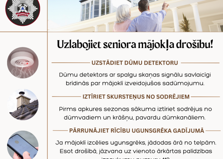 VUGD: Katrs otrais ugunsgrēkos bojāgājušais ir seniors VUGD: Katrs otrais ugunsgrēkos bojāgājušais ir seniors