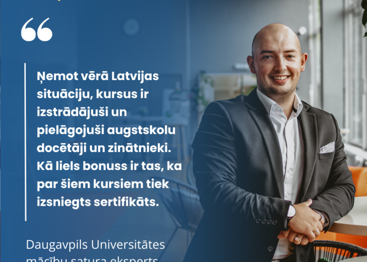 Latvijas iedzīvotājiem pieejami bezmaksas drošības un digitālo prasmju pilnveides kursi