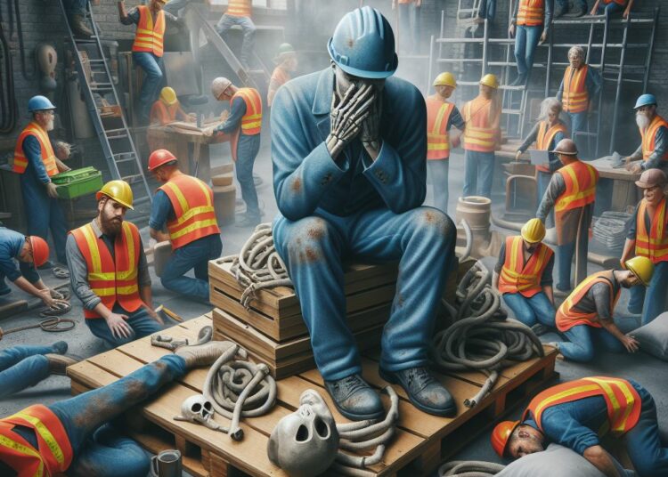 Gandrīz 3 miljoni cilvēku gadā mirst nelaimes gadījumos darbā un arodslimību dēļ