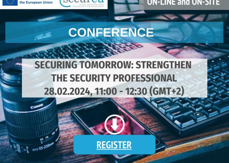 SEMINĀRS “SECURING TOMORROW: STRENGTHENING THE SECURITY PROFESSIONAL” SEMINĀRS “SECURING TOMORROW: STRENGTHENING THE SECURITY PROFESSIONAL”