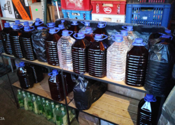 Ropažu novadā atklāta nelikumīga alkohola ražotne Ropažu novadā atklāta nelikumīga alkohola ražotne