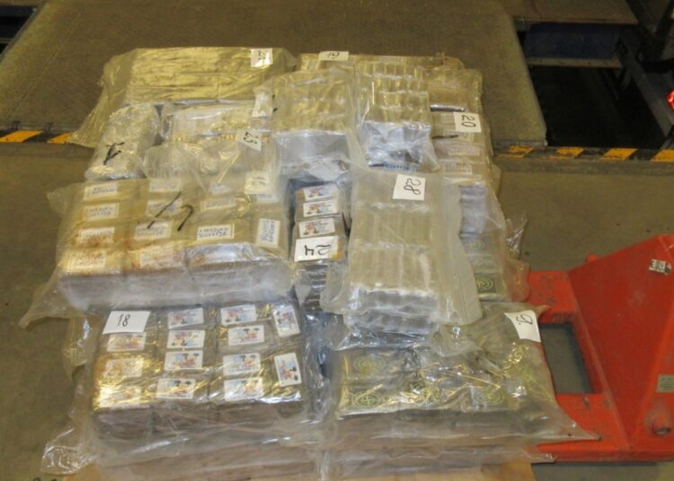 VID muitas amatpersonas atklāj vairāk nekā 400 kg sevišķi bīstamas narkotiskās vielas – hašiša kontrabandu VID muitas amatpersonas atklāj vairāk nekā 400 kg sevišķi bīstamas narkotiskās vielas – hašiša kontrabandu