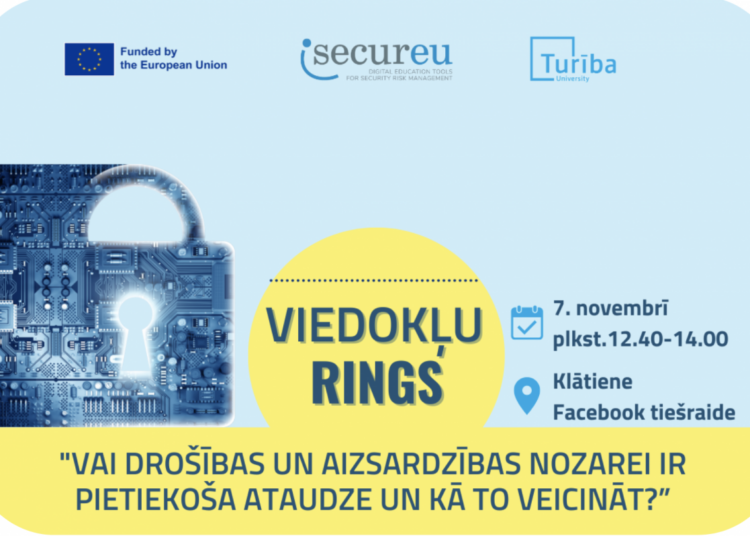 Eksperti un politikas veidotāji diskutēs par drošības speciālistu ataudzi Eksperti un politikas veidotāji diskutēs par drošības speciālistu ataudzi