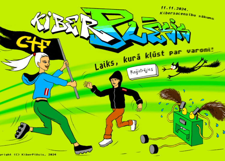 Latvijas jauniešus aicina pieteikties kibersacensībām #KiberPlēsis