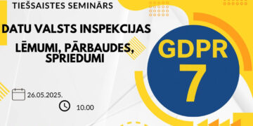 Datu regulas gadadienā notiks seminārs “Lēmumi, pārbaudes, spriedumi” Datu regulas gadadienā notiks seminārs “Lēmumi, pārbaudes, spriedumi”