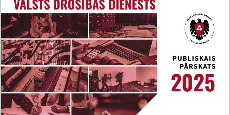 Valsts drošības dienests publicējis 2025. gada pārskatu
