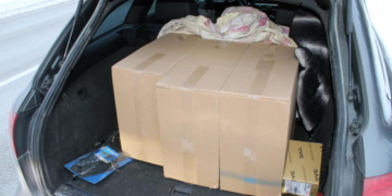 Pirmais randiņš rezultējas ar kriminālprocesu par 30 000 nelegālo cigarešu pārvadāšanu Pirmais randiņš rezultējas ar kriminālprocesu par 30 000 nelegālo cigarešu pārvadāšanu